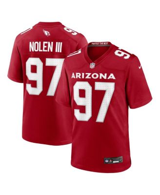 Nike - Men's Walter Nolen Cardinal Arizona Cardinals 2025 NFL Draft First Round Pick Game Jersey
