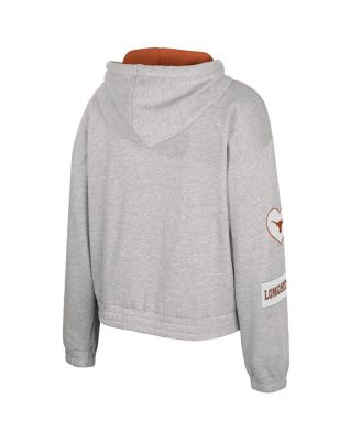 Women's Gray Texas Longhorns Alfie Full-Zip Hoodie Jacket