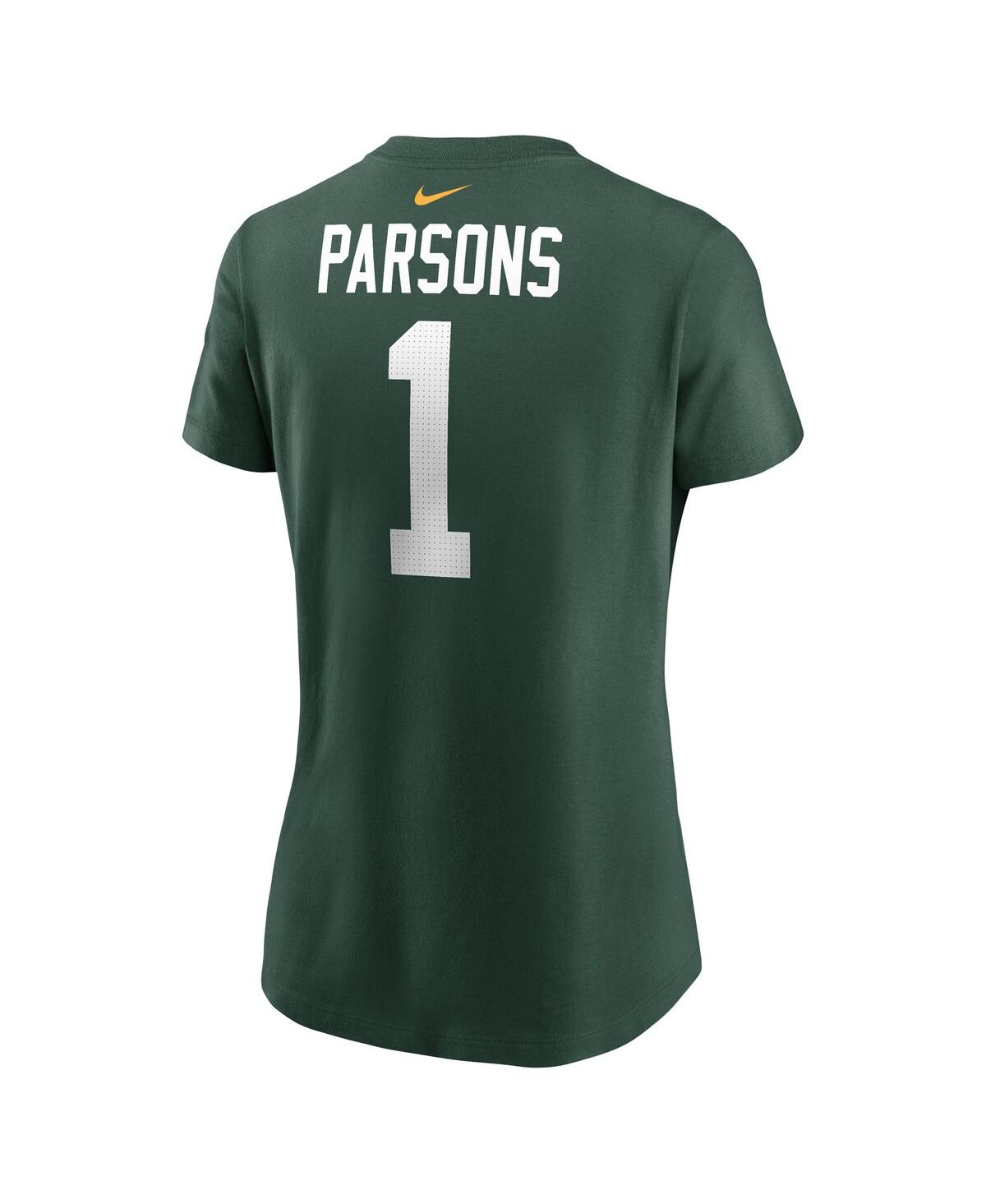 Nike Women's Micah Parsons Green Bay Packers Name Number T-Shirt