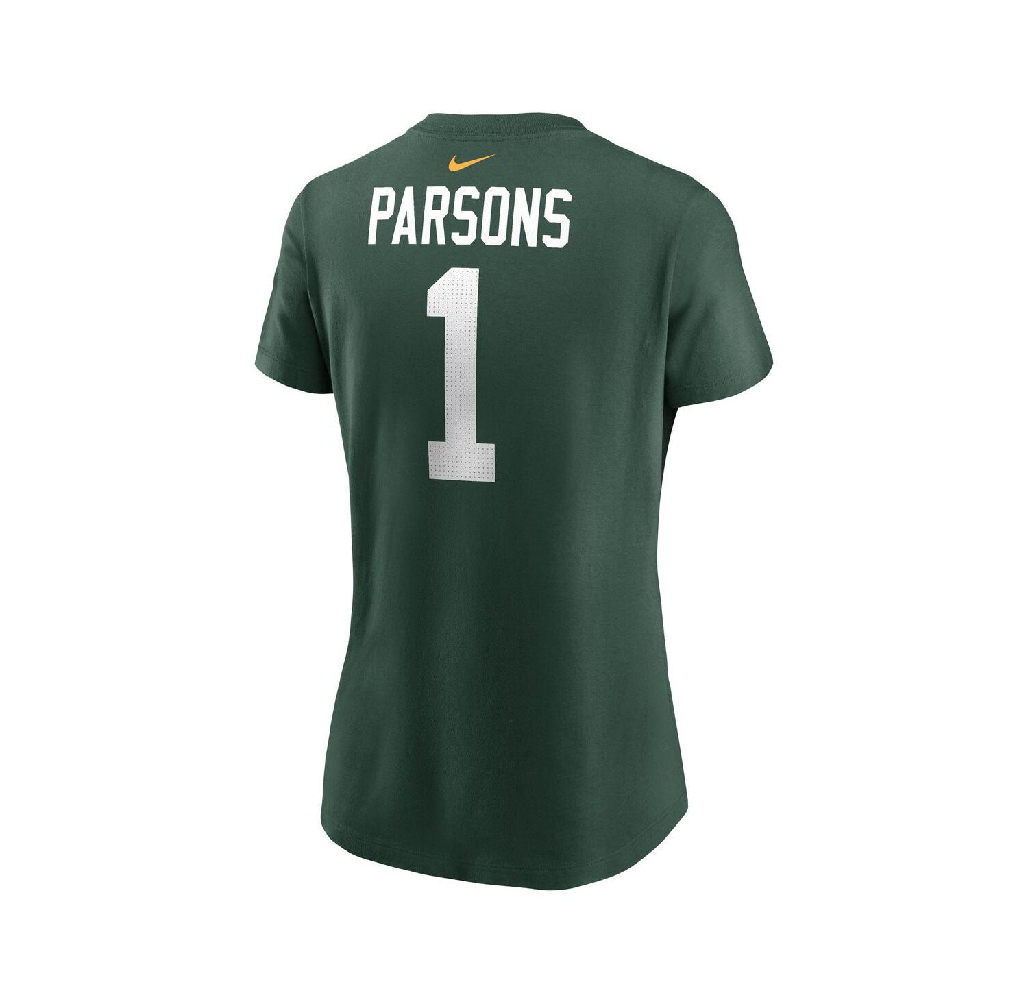 Women's Micah Parsons Green Green Bay Packers Name & Number T-Shirt