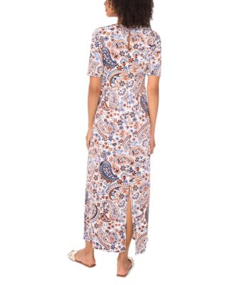 Women's Crew Neck Maxi Dress