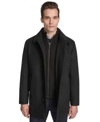 Men's Button Car Coat