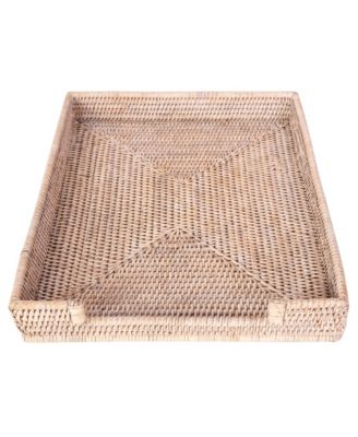 Artifacts Trading Company Rattan Office Paper Tray
