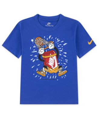 Nike - Boys 2T-7 Boxy Dunk Crewneck T-Shirt