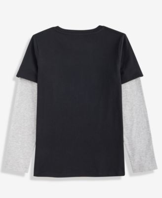 Boys 5-20 Speed Racing Layered-Look T-Shirt, Macy's Exclusive