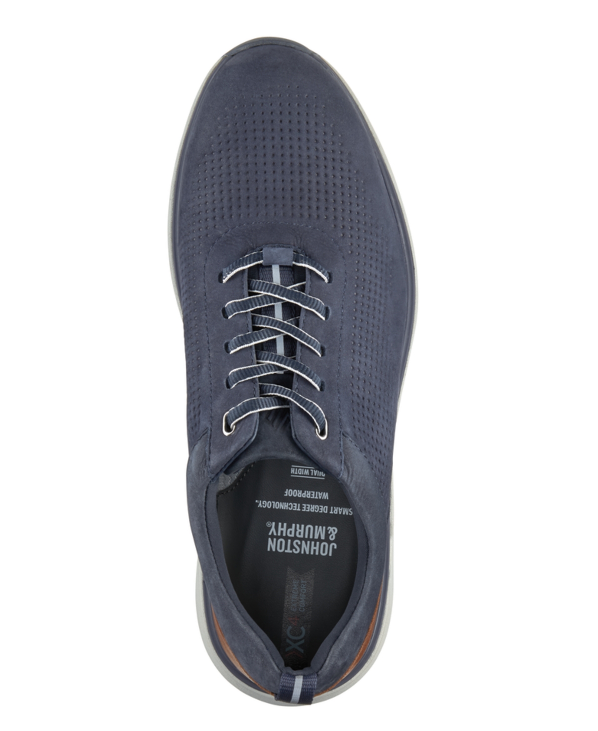 Johnston & Murphy Men's Nubuck Round Toe Sneakers