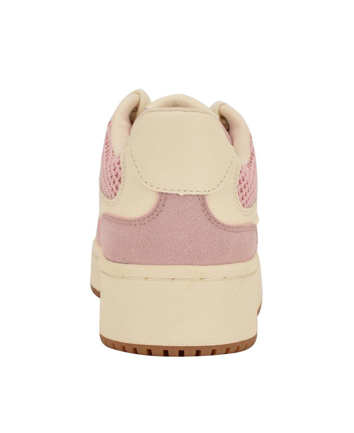 Guess Women's Miram Platform Lace-up Court Sneakers In Pink