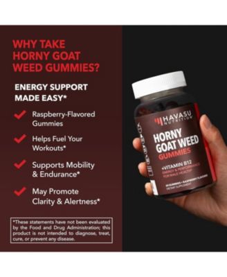 Goat Weed Gummies, Raspberry, 30ct