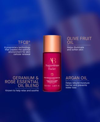 The Geranium Rose Body Oil, 3.38 oz.