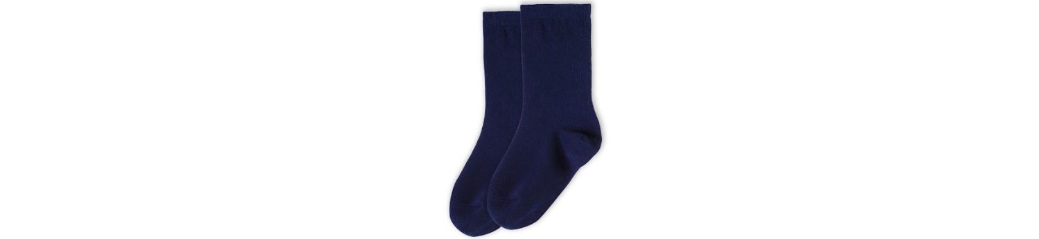 Kids Organic Cotton Crew Socks 5-pack