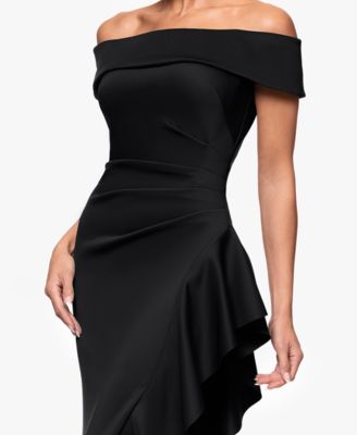 Petite Off The Shoulder Sleeveless Dress