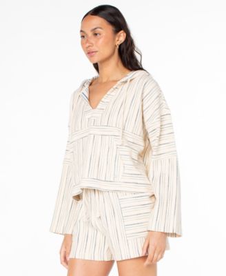 Women's Rich Coast Slub Stripe Top