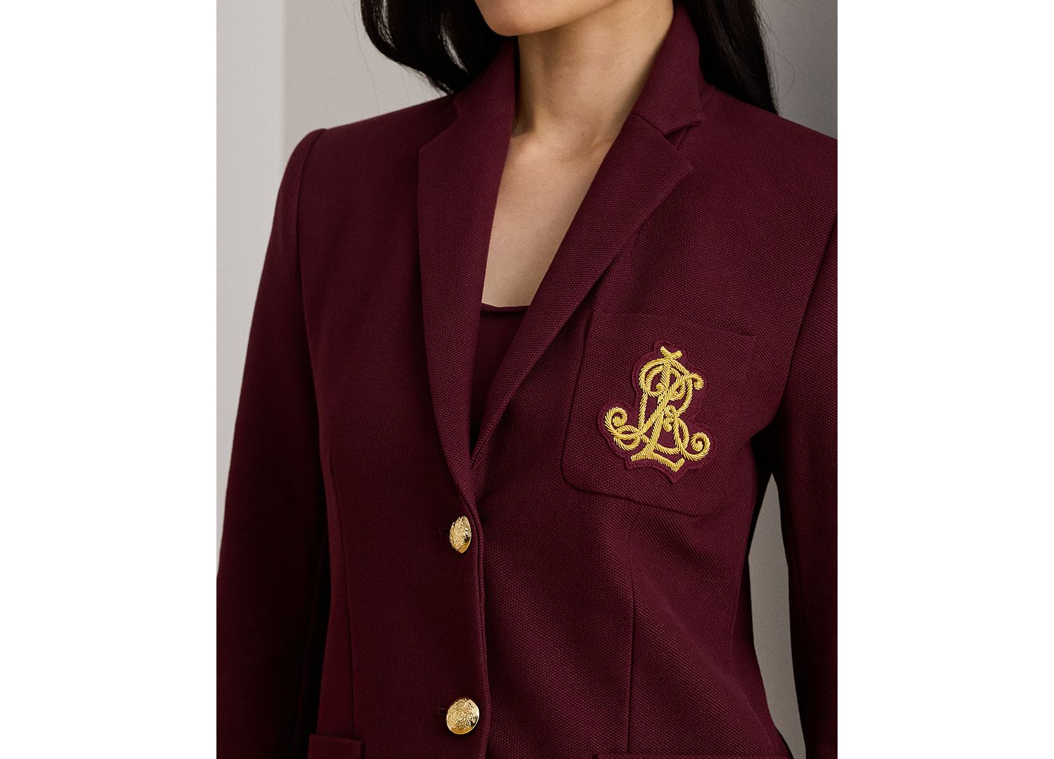 Petite Bullion Jacquard Blazer