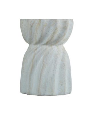 Streamdale Cement Outdoor Accent Table - Terrazzo Style