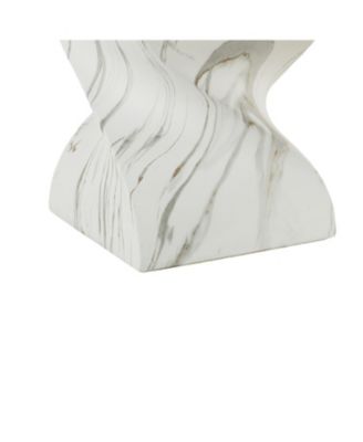 Cement Outdoor Accent Table - Terrazzo Style