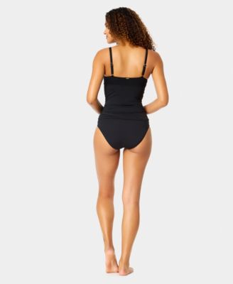 Women's Surplice Underwire Tankini Top