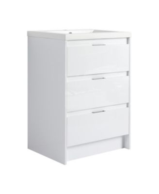 Modern Bathroom Vanity Cabinet Set (Assembly Required)