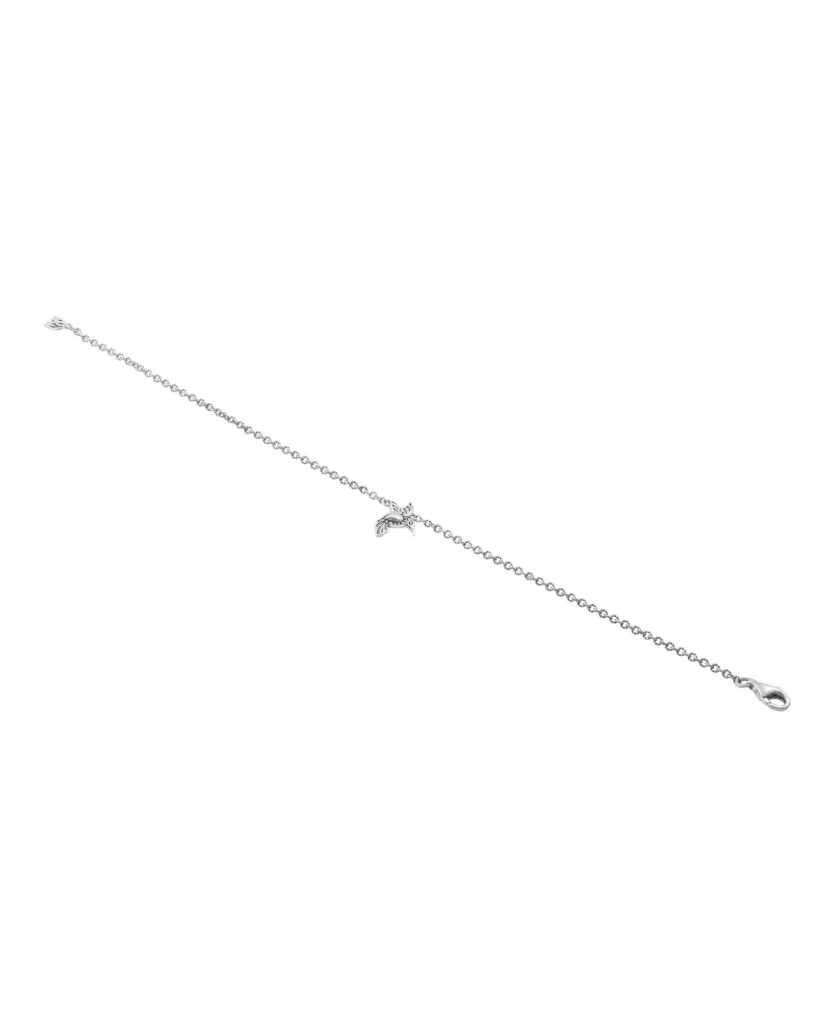 American West Jewelry Sterling Silver Hummingbird Anklet