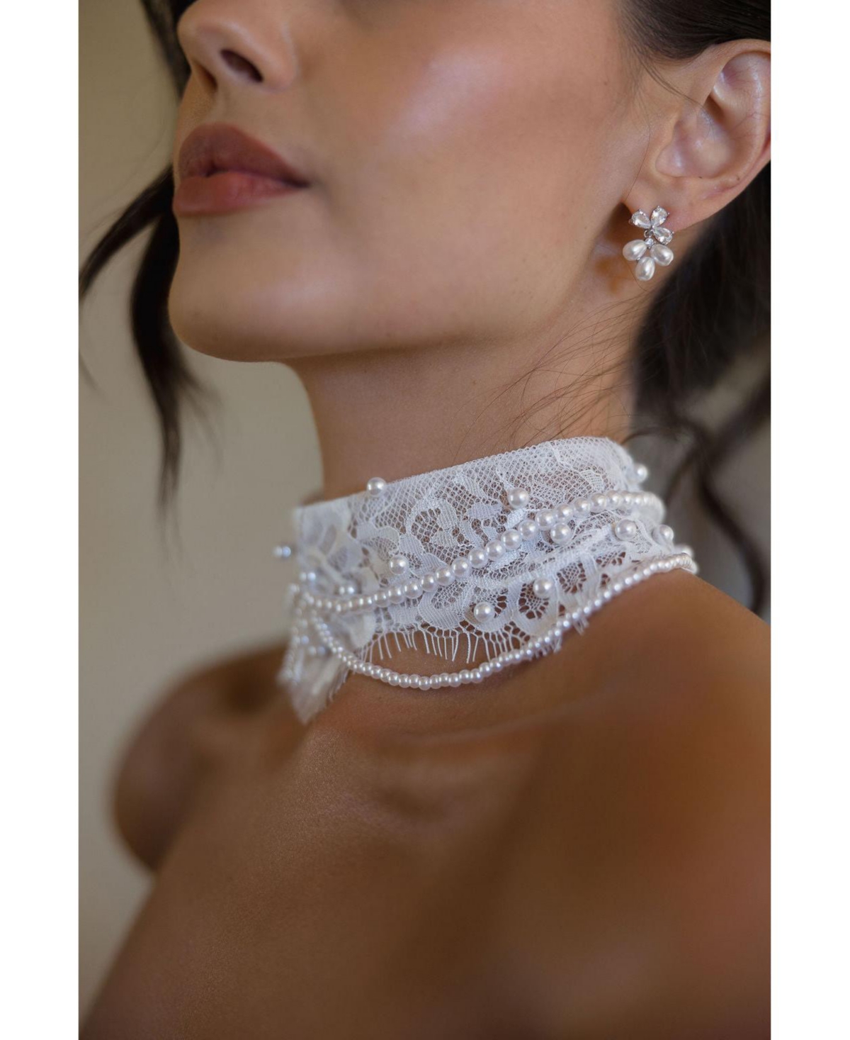 Untamed Petals Lyra Lace Choker