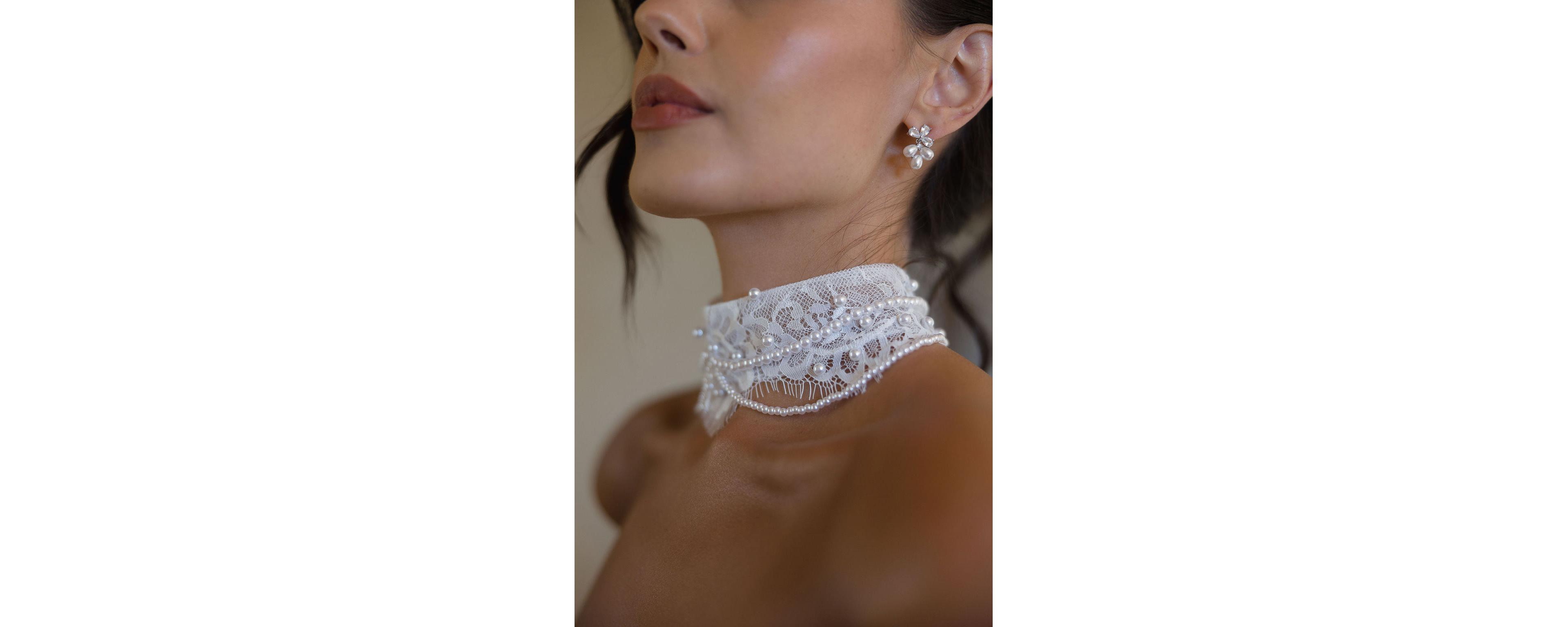 Untamed Petals Lyra Lace Choker