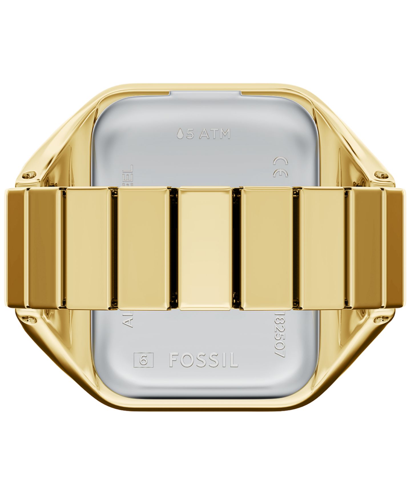 Женские часы Fossil Raquel Watch Ring Two-Hand Gold-Tone Stainless Steel Watch, 14mm — фото 6