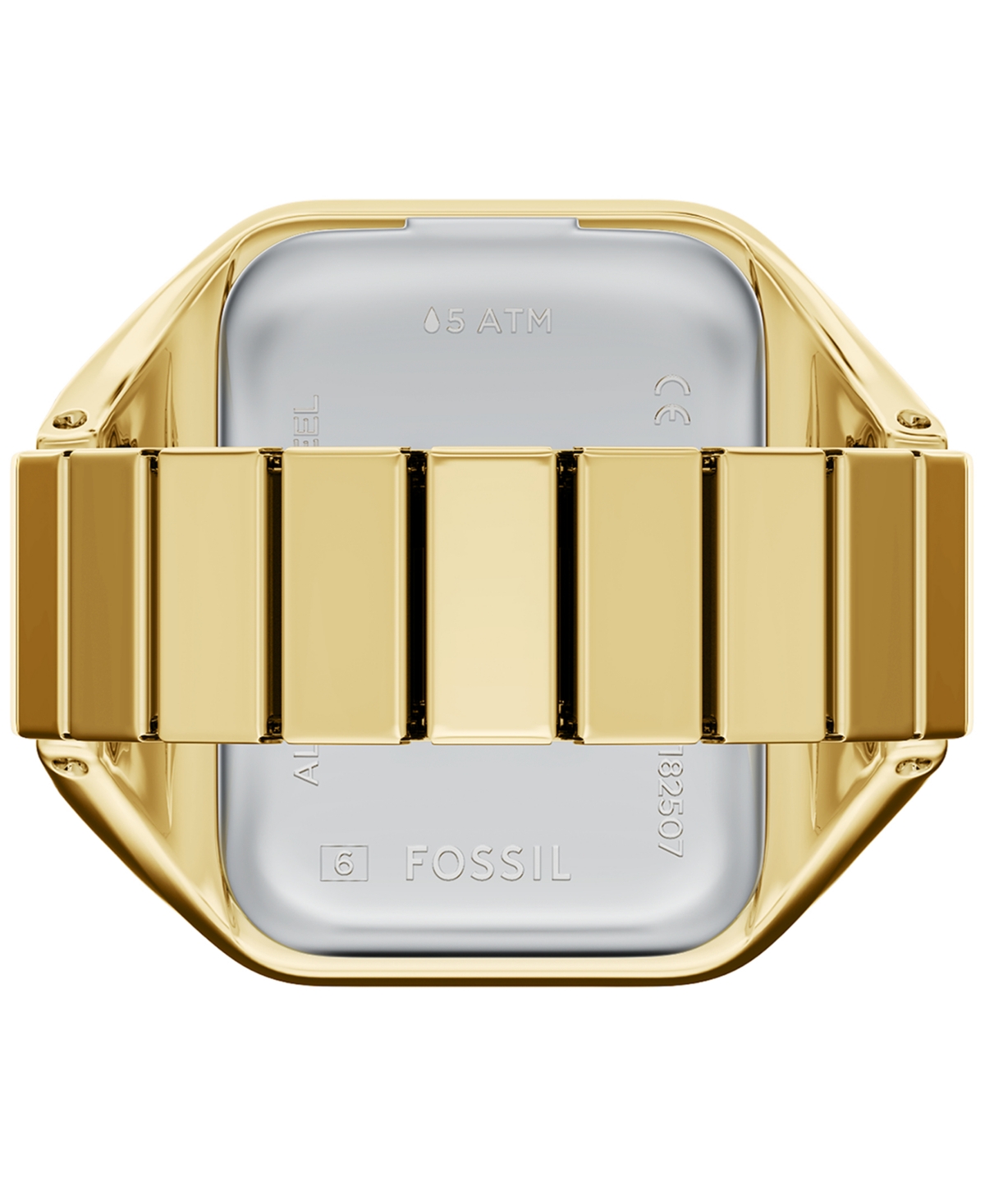 Fossil Women's Raquel Watch Ring Two-hand Gold-tone Stainless Steel Watch,14mm In Gold