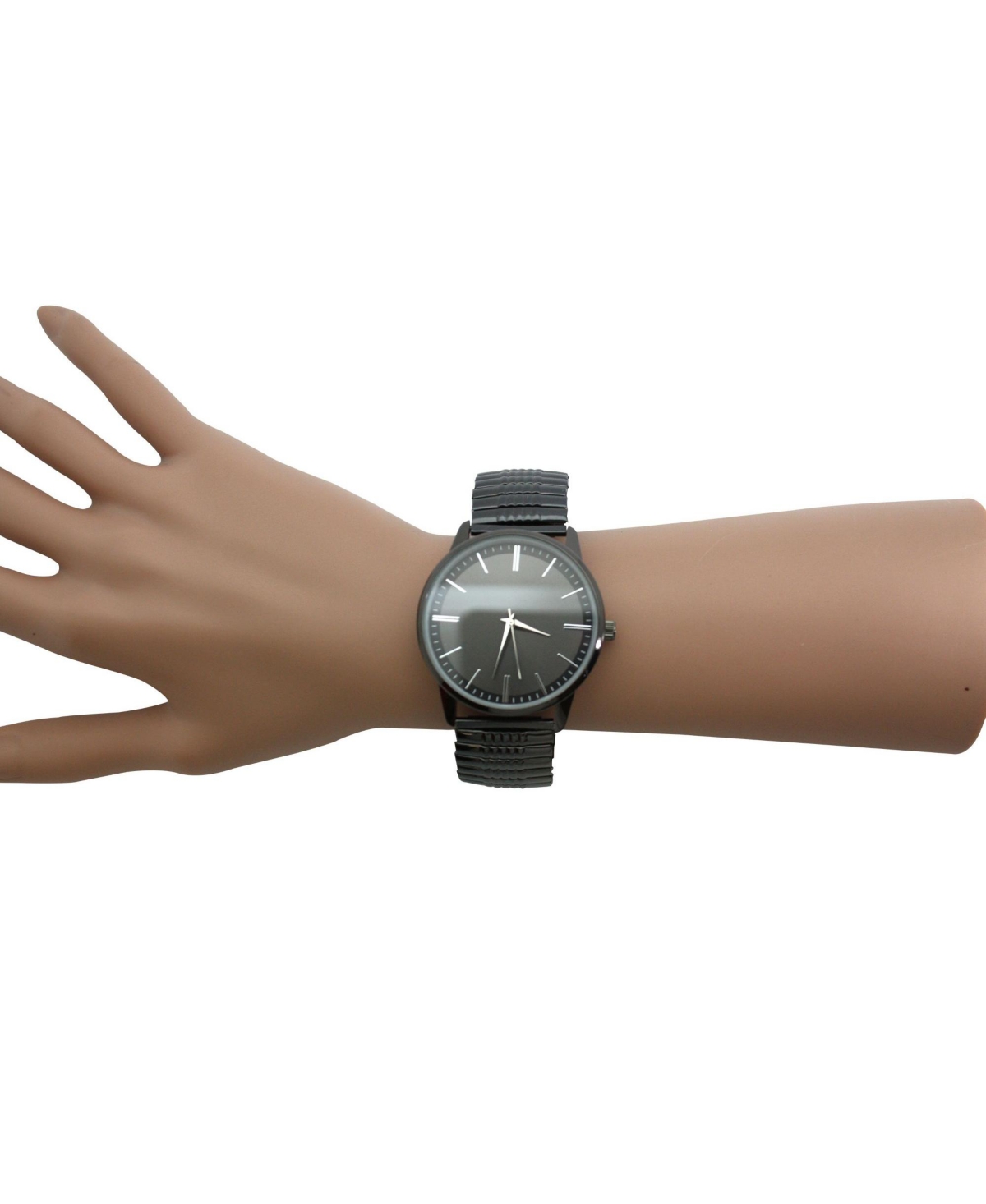 Olivia Pratt Gunmetal Retro Everyday Stretch Women Watch