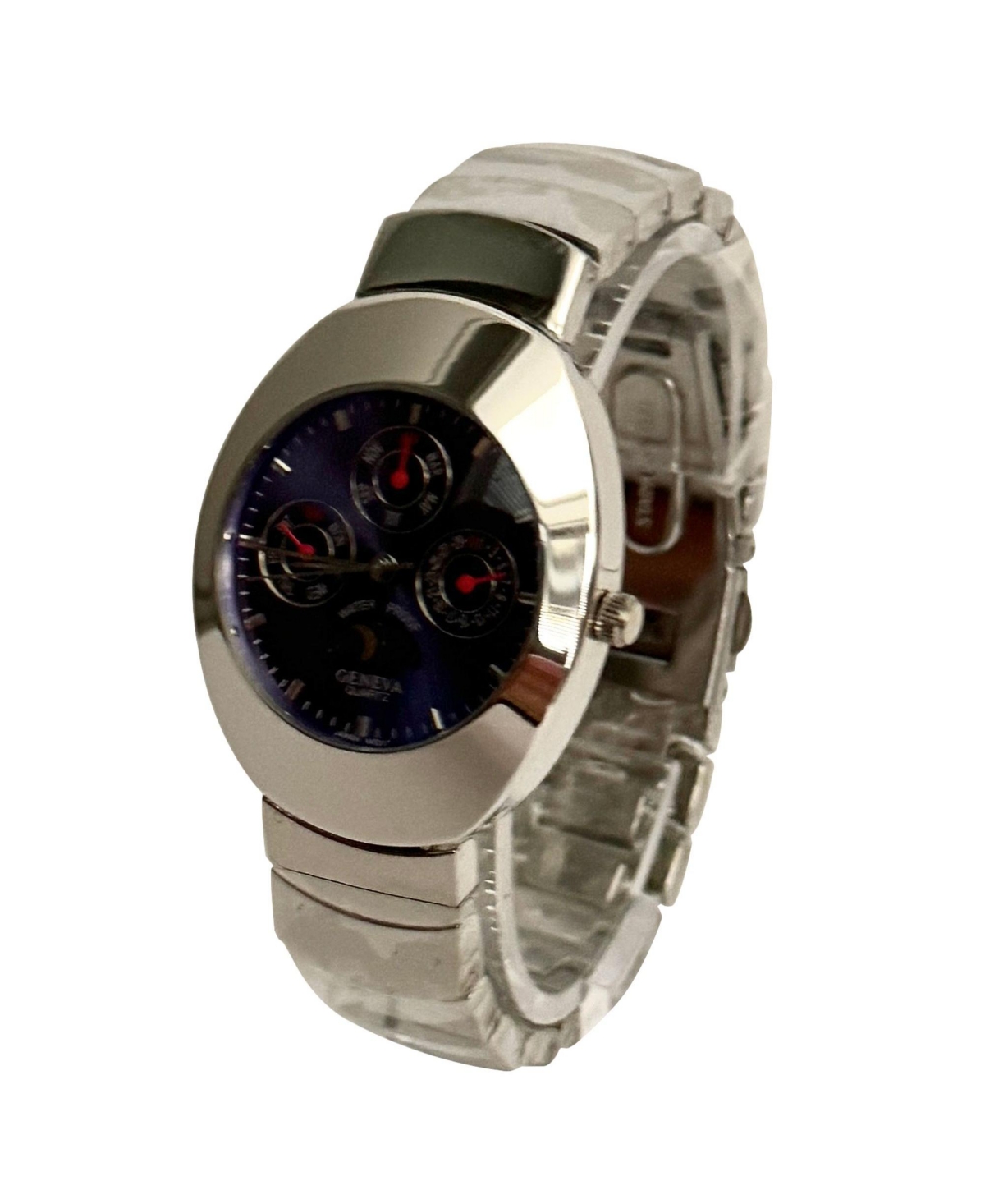 Olivia Pratt Elegant Thin Links Metallic Women Watch
