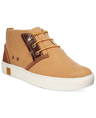 timberland canvas chukka
