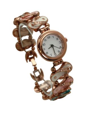 Rose Gold Flip Flops Theme Women Watch