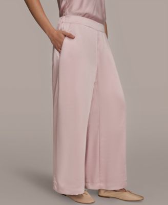 Women's Pull-On Satin Pants