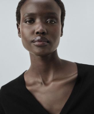 Women's Wool V-Neck Cardigan