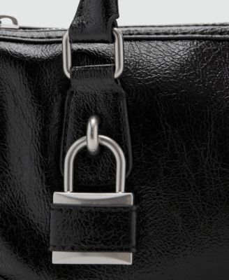 Women's Mini Shiny Handles Handbag