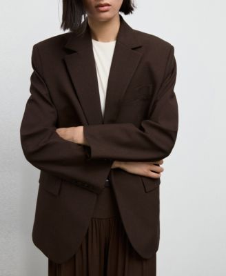 Women's Straight-Fit Suit Jacket