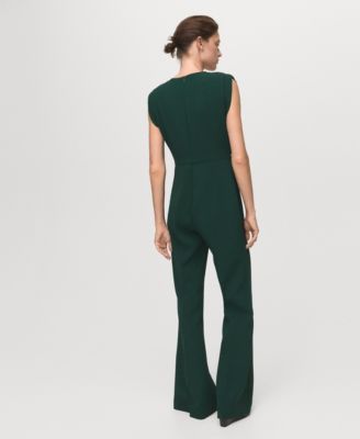 Women's Ruched Long Jumpsuit
