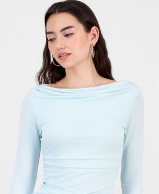 Women's Boat-Neck Jersey Top, Macy's Exclusive