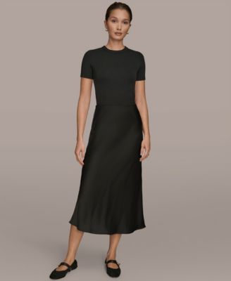 Women's Pull-On Midi Skirt