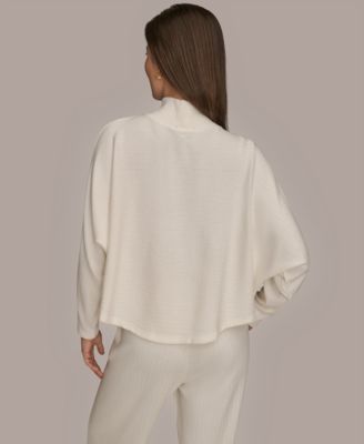 Women's Mock Neck Crop Top