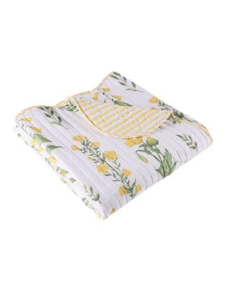 Daffodil Reversible Quilted Throw, 50" x 60"