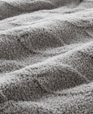 	Textured Knit Chenille 2-Pc. Comforter Set, Twin