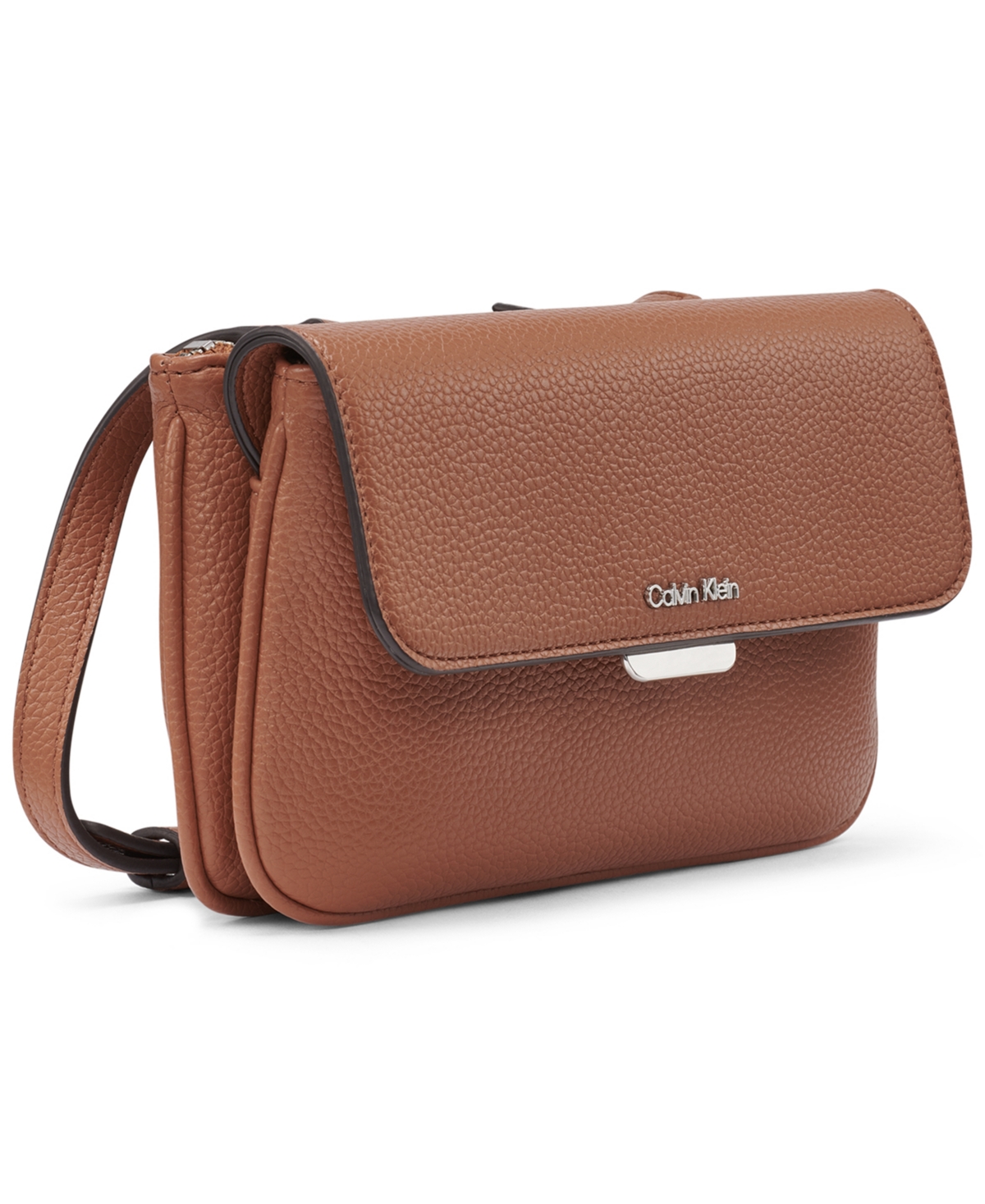 Calvin Klein Arya Small Crossbody Bag In Brown