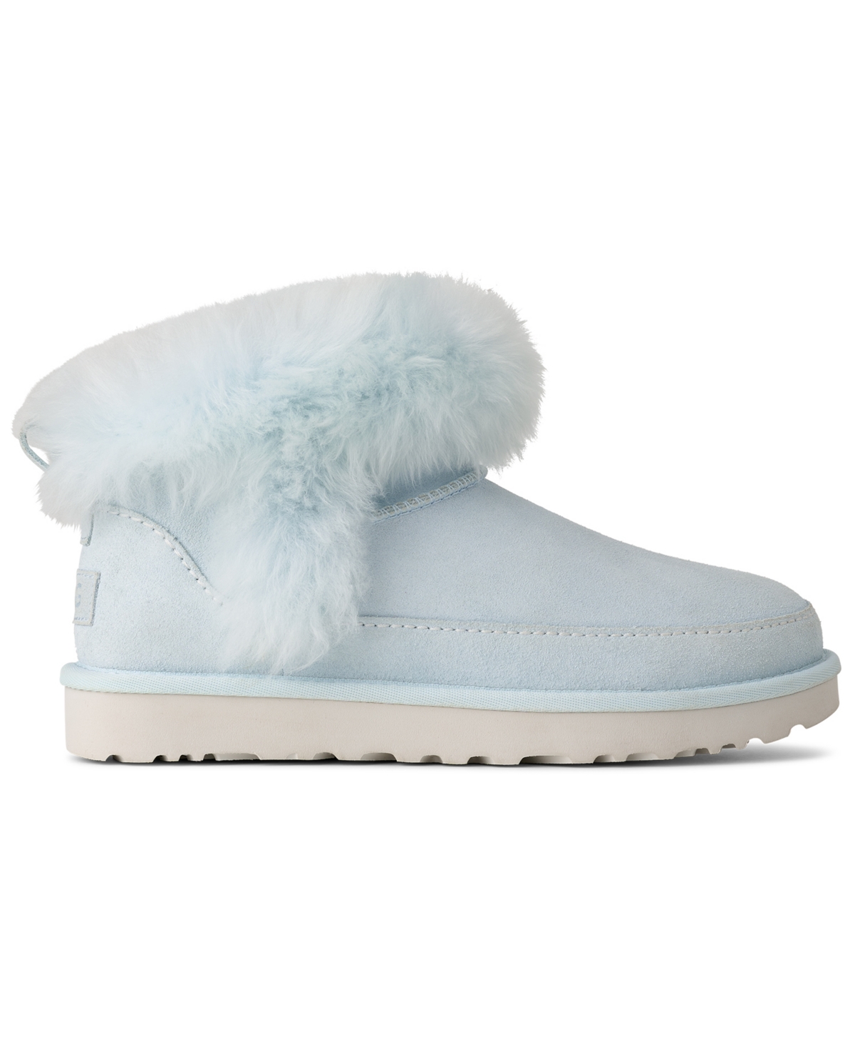 Ugg Women's Classic Ultra Mini Chalet Round Toe Boots In Blue