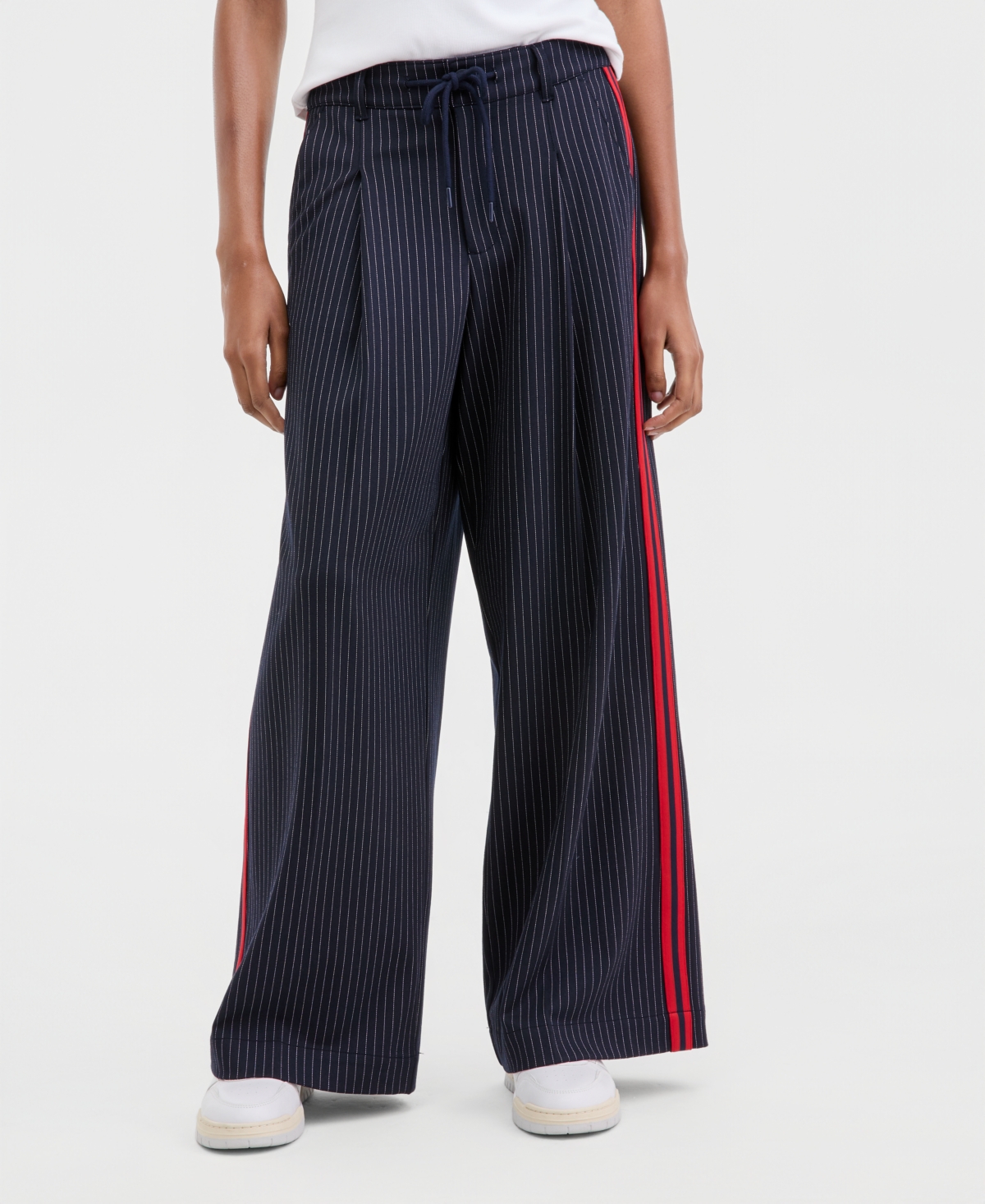 Liverpool Los Angeles Women's Wide-Leg Pleated Trousers