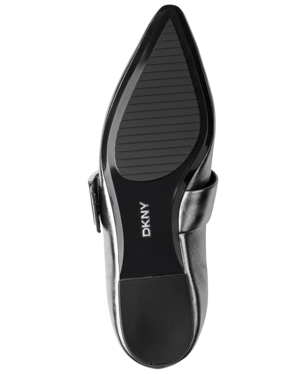 Dkny Women's Cormic Flat W/ Buckle In Gray