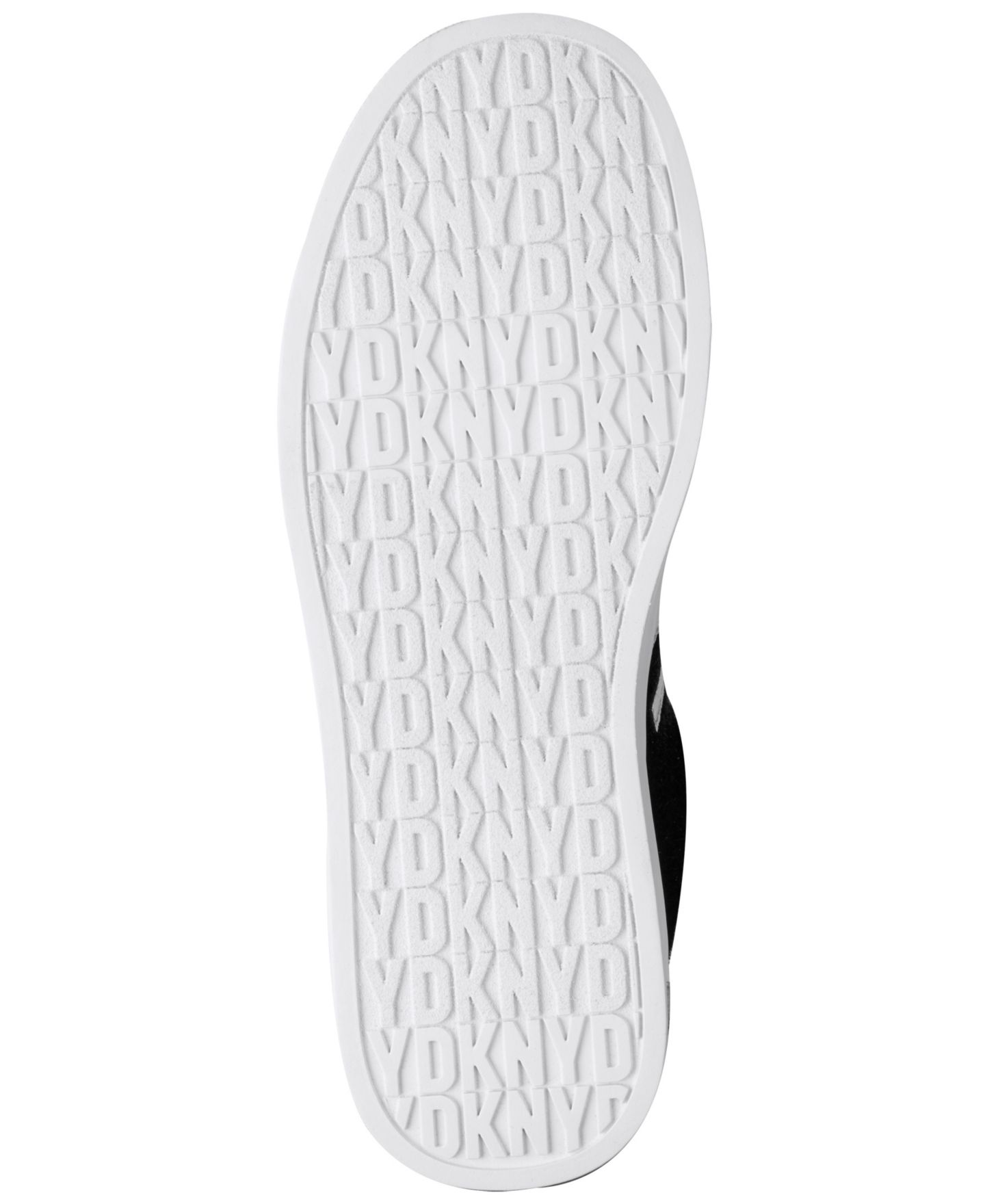 Женские кроссовки DKNY Abeni Platform Lace-Up, цвет: Чёрный / Серебряный — фото 5