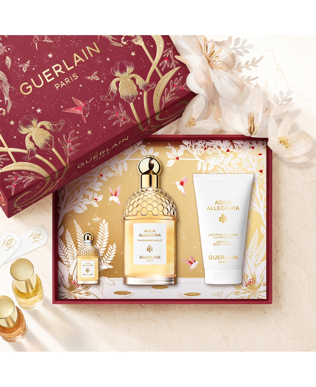 Guerlain Aqua Allegoria 3-pc. Mandarine Basilic Forte Eau De Parfum Gift Set In Multi