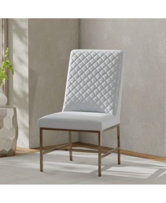 Diamond - Elise Linen Dining Chair Two Pack