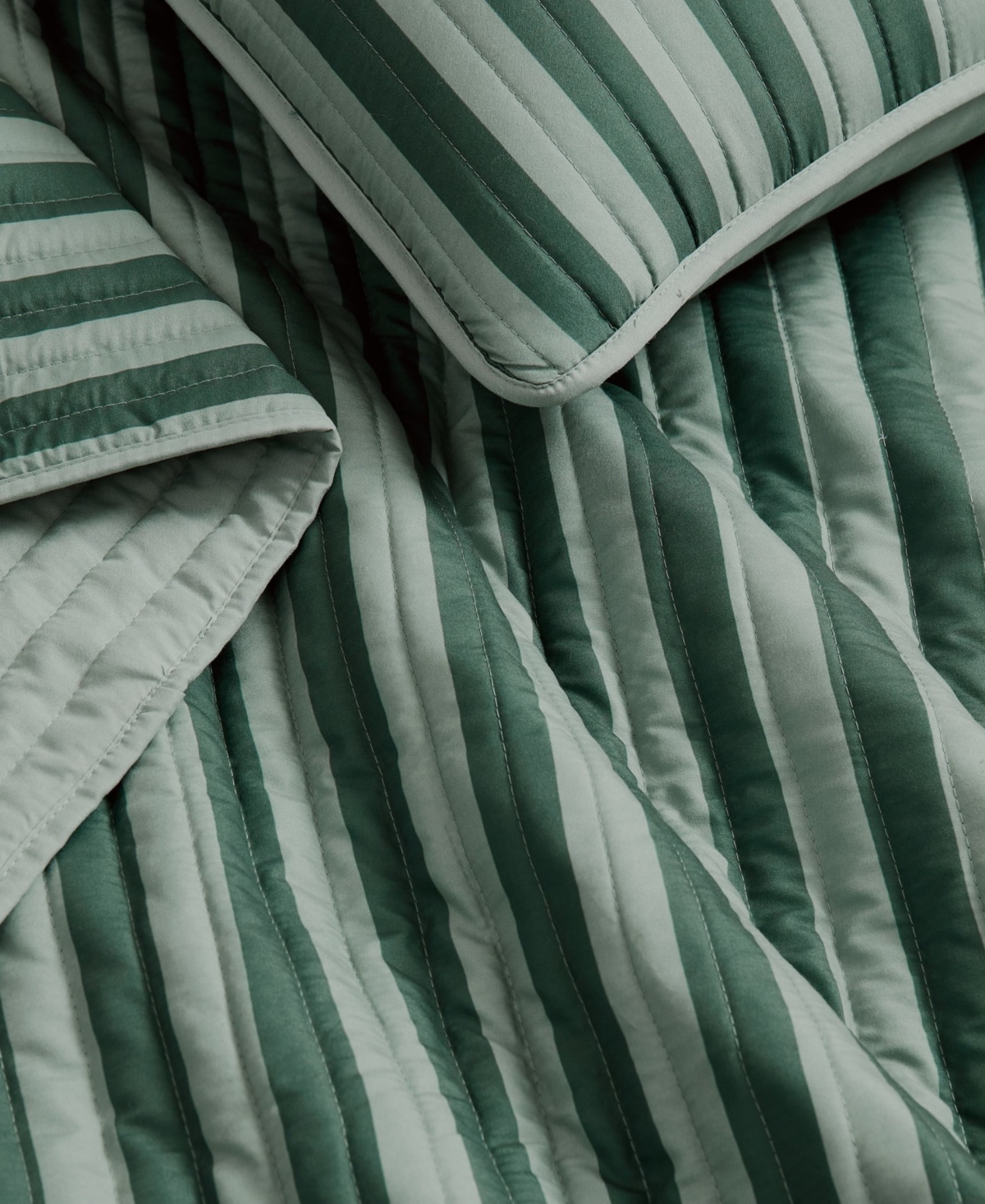 Truly Soft Weston Stripe 3-Pc. Quilt Set, King