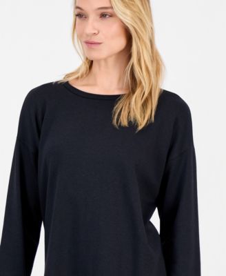 Women's Long-Sleeve Round-Neck Top