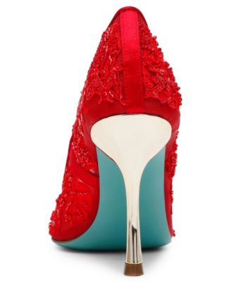 Women's Jenii Pointed-Toe Mesh Stiletto Pumps